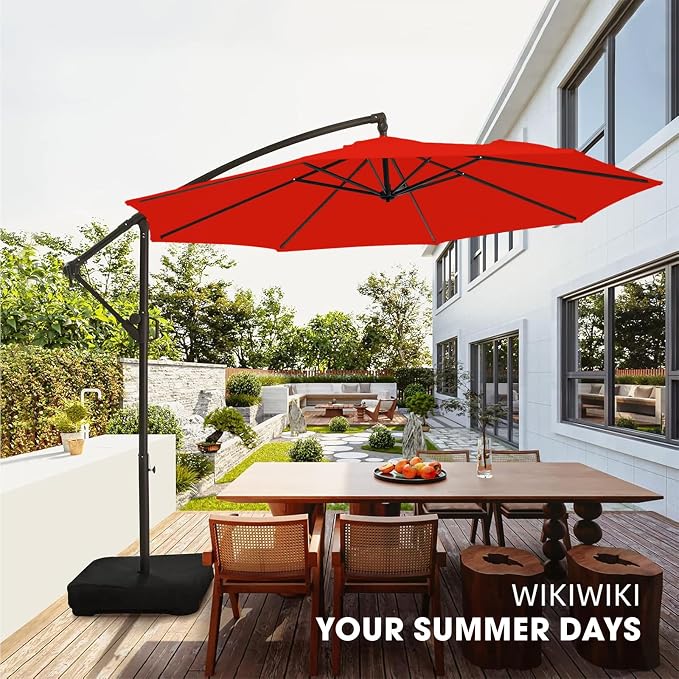 wikiwiki 10ft Patio Umbrella - Image 9
