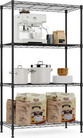 1000 lbs Storage Shelving Steel Heavy Duty 4-Tier Utility Shelving Unit Steel by MEIGAOPLASTICANDMETALHKCOLIMITED