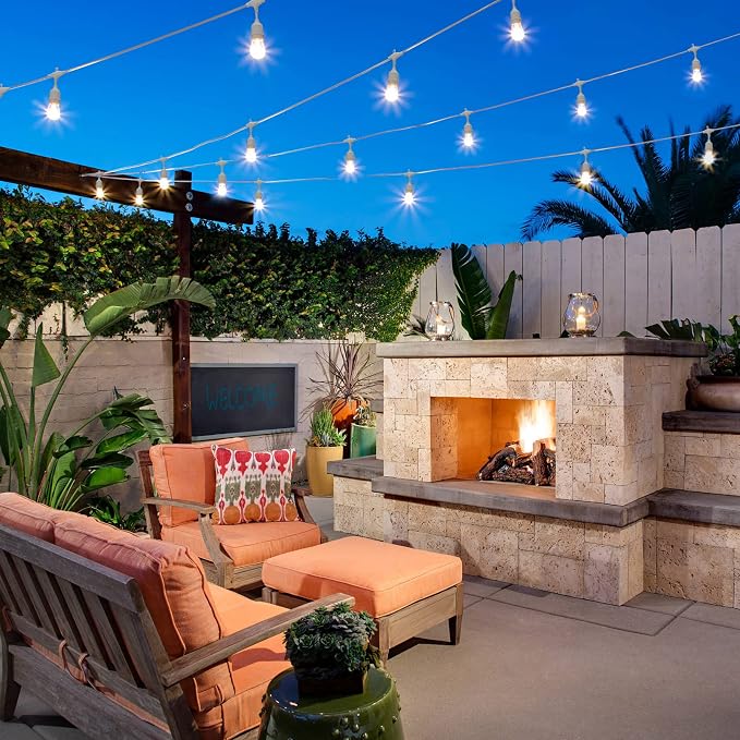 Mlambert 3 Color Outdoor LED Dimmable String Lights - Image 5