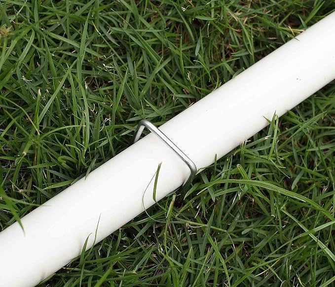 6 Inches Landscape Staples Galvanized Steel Garden Stakes Securing Pegs - Image 6