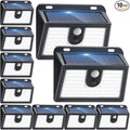 Solar Motion Sensor Outdoor Lights, Super Bright Solar Lights Outdoor Waterproof by Claoner