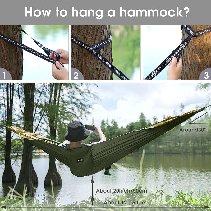 G4Free Large Camping Hammock - Image 7