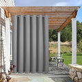 NICETOWN Outdoor Patio Curtains Extra Wide 84 in, Waterproof & Windproof Patio by NICETOWN