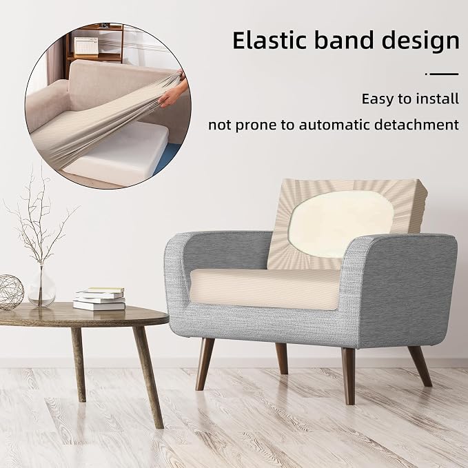 Patio Cushion Covers Outdoor Cushion Covers, Super Elastic Cushion Covers - Image 5