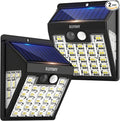Solar Lights Outdoor, 72 LED Motion Sensor Wall Light, IP65 Waterproof and 3 by KUYIMY
