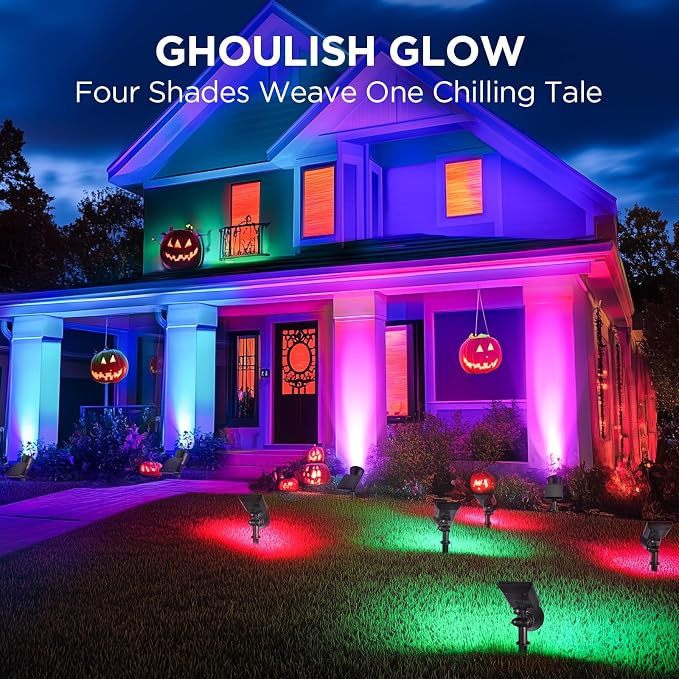 InnoGear Solar Lights Outdoor Waterproof Halloween Christmas Solar Garden Light - Image 4