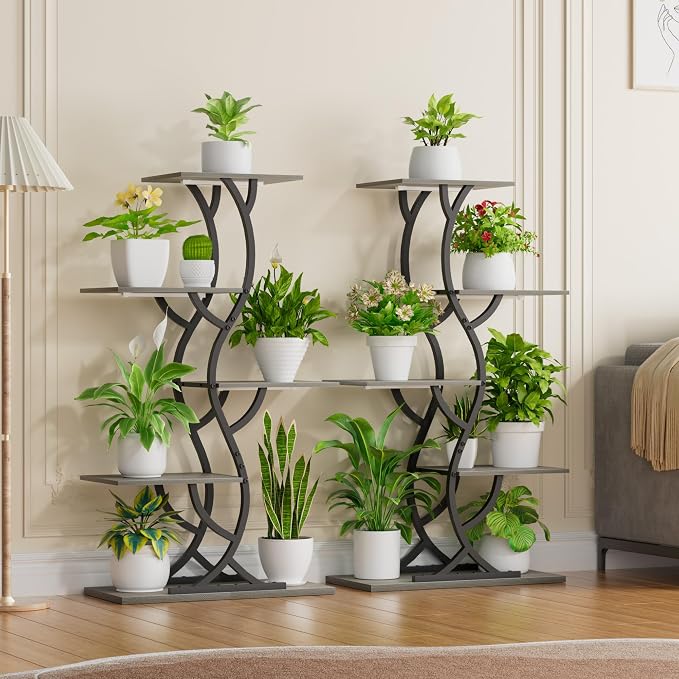 Plant Stand Indoor with Grow Lights - Image 7