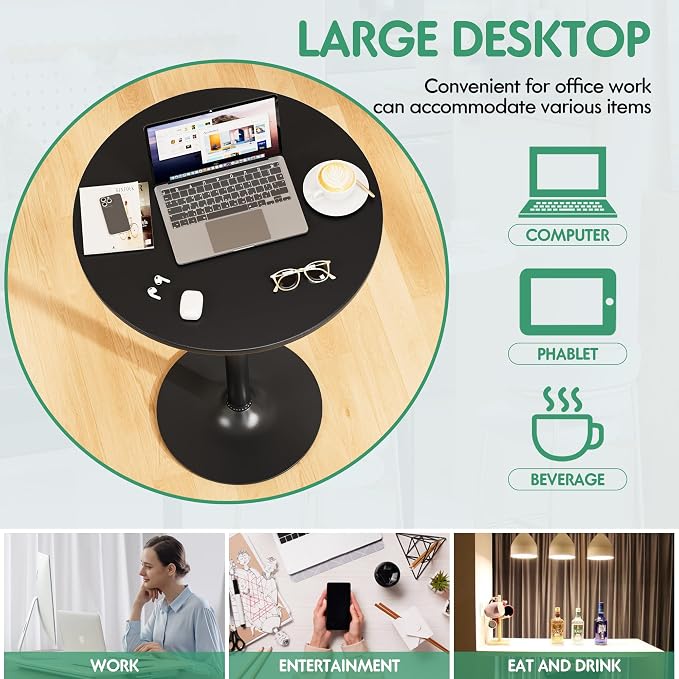 Shahoo Round Bar Table, Cocktail Table - Image 5