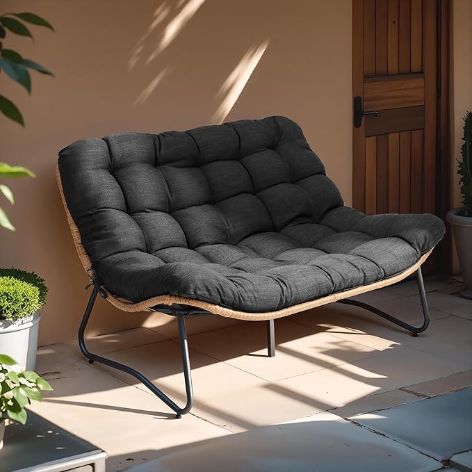 Crestlive Products Outdoor Loveseat, 2 Seater Outdoor Couch by CrestliveProducts