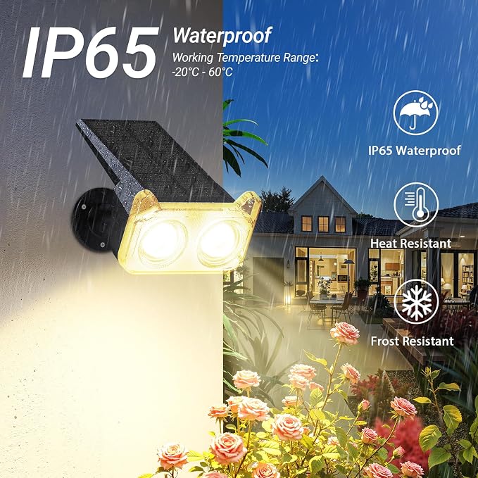LETMY Solar Spot Lights Outdoor Waterproof - Image 6
