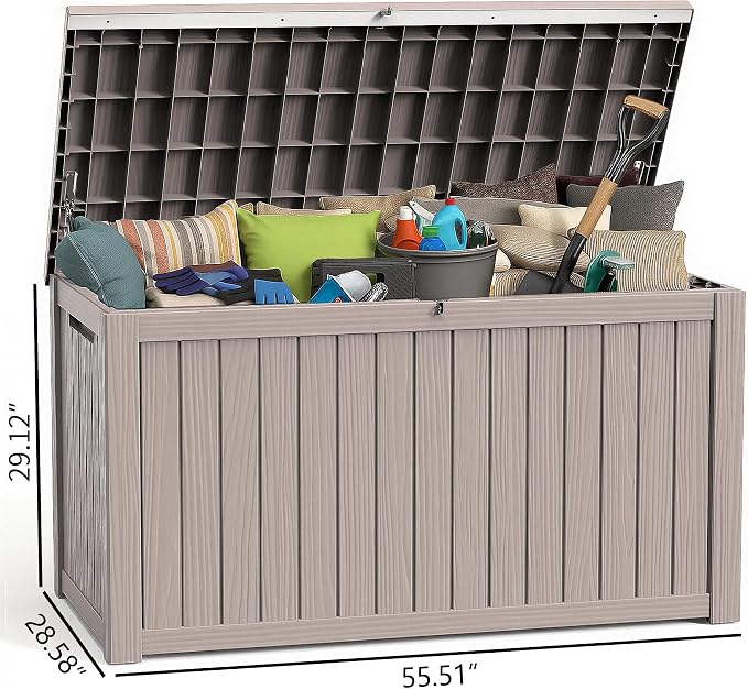 ROJIK Outdoor Storage Housing Deck Box - Image 2