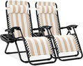 Best Choice Products Set of 2 Adjustable Steel Mesh Zero Gravity Lounge Chair by BestChoiceProducts