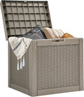 YITAHOME 32 Gallon Deck Box, Resin Storage by YITAHOME