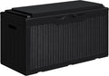 Greesum 100 Gallon Resin Deck Box Large Outdoor Storage by BuynowfromGreesum
