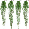 Waipfaru 4Pcs Artificial Hanging Plants, Fake Vines Fake Hanging Plants by Waipfaru