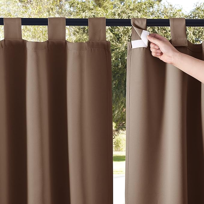NICETOWN Porch Curtainss Outdoor Waterproof by NICETOWN