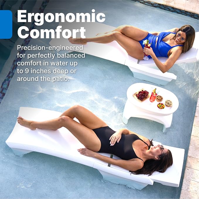 Step2 Vero Adjustable Back in-Pool Lounger - Image 6
