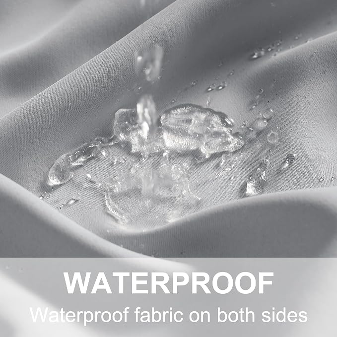 RYB HOME Outdoor Curtains Waterproof - Image 5