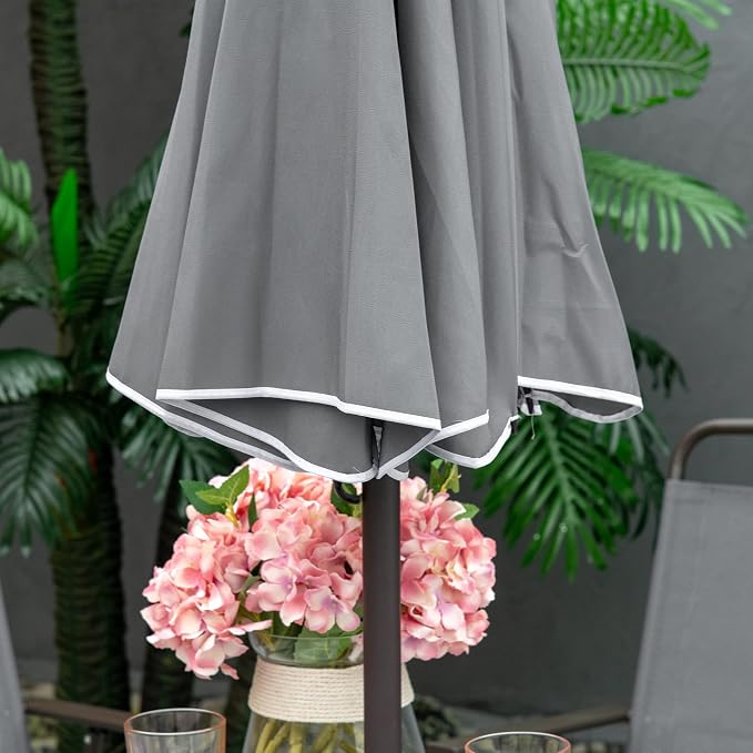 Outsunny 6 Piece Patio Dining Set - Image 9