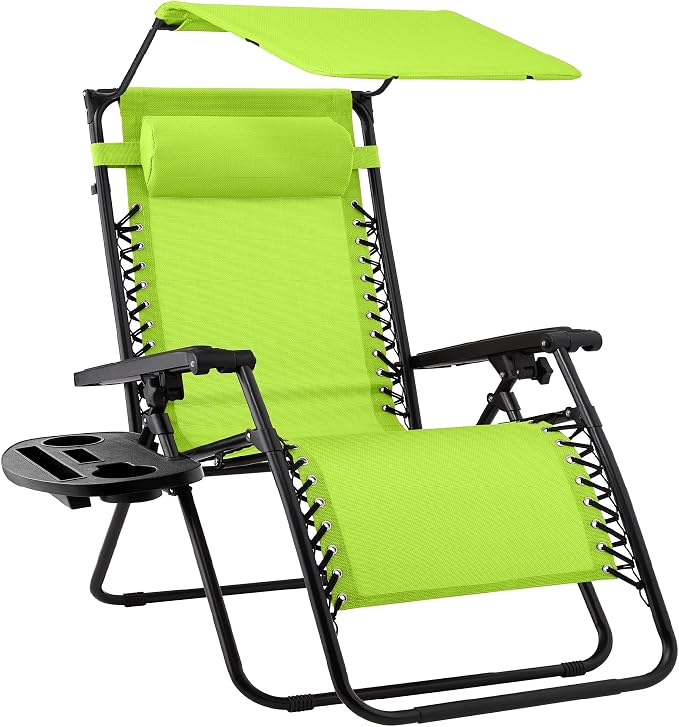 Best Choice Products Folding Zero Gravity Outdoor Recliner Patio Lounge Chair by BestChoiceProducts