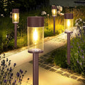 UME 8 Pack Solar Pathway Lights Outdoor, Bright Solar Garden Lights by UME