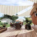 Patio Paradise 11' x 11' x 11' Sun Shade Sail Triangle Canopy Shade Cloth by Patio