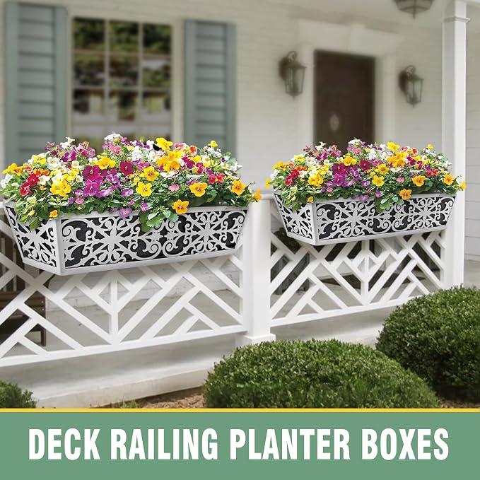 2 Pack 30 Inch Window Boxes Planter - Image 4