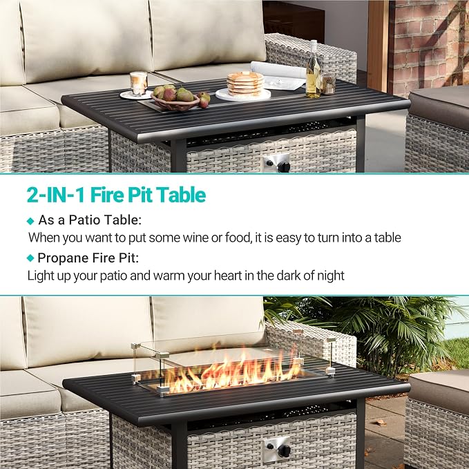 10-Piece Outdoor Patio Furniture Set - Image 6