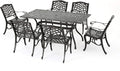 Christopher Knight Home Hallandale Outdoor Sarasota Cast Aluminum Rectangular by ChristopherKnightHome