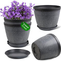 Quarut 4 Pack 15 Inch Large Planter Pot by Quarut