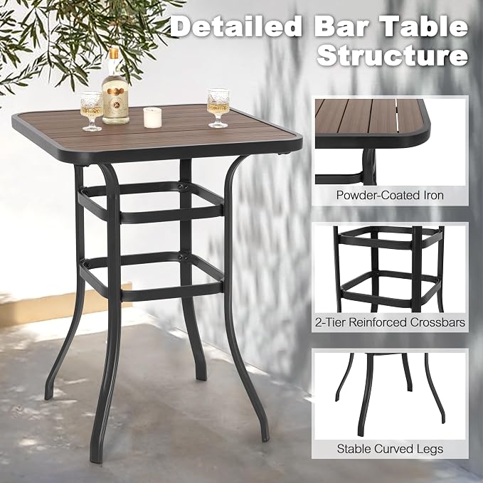 NUU GARDEN 5-Piece Outdoor Bar Set - Image 5