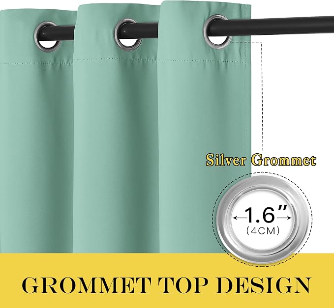NICETOWN Patio Blackout Curtain Panels - Image 5