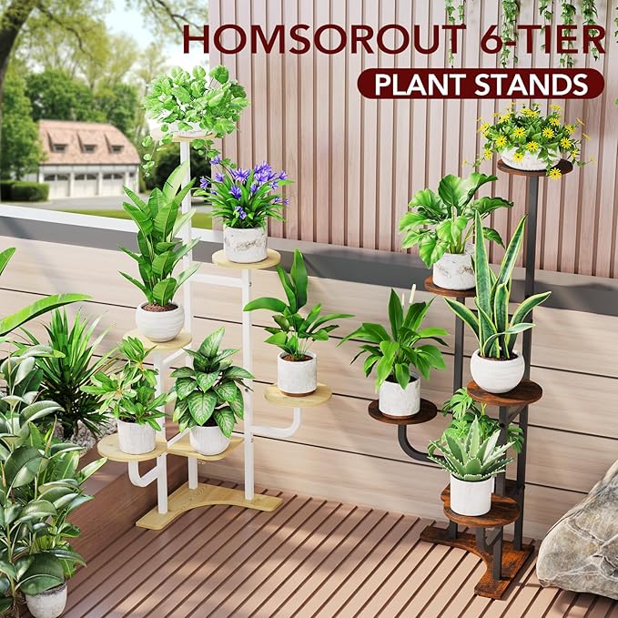Corner Plant Stand with Grow Light - Image 8