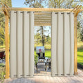 NICETOWN Outdoor Curtain for Patio Waterproof & Windproof, Thermal Insulated by NICETOWN