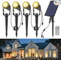 Solar Spot Lights Outdoor, 4-in-1 Landscape Lights by GreenClick