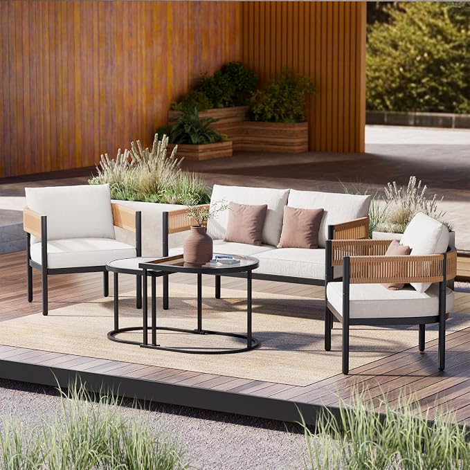Grand patio 5-Piece Outdoor Furniture Set - Image 7
