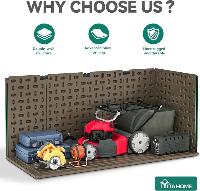 YITAHOME 260 Gallon Large Deck Box - Image 5