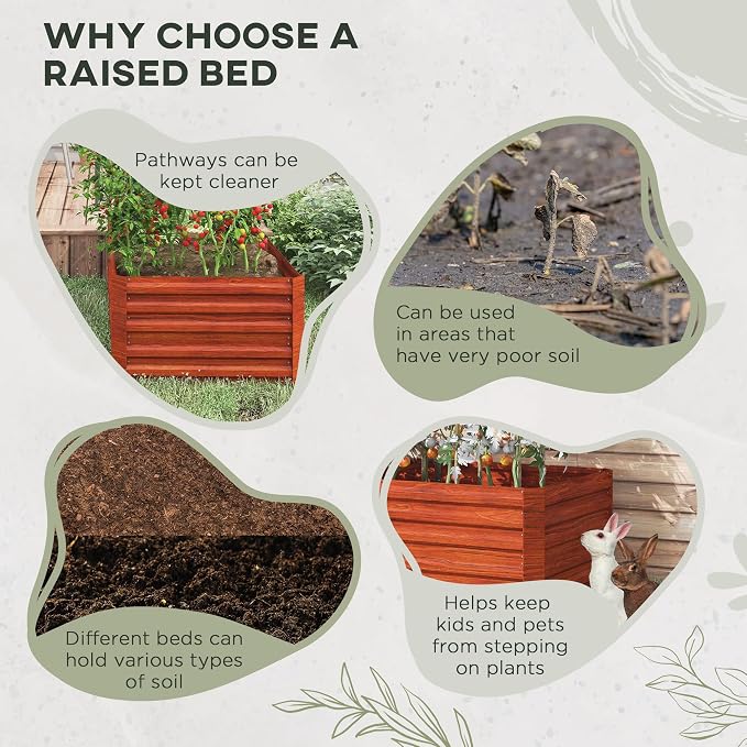 Outsunny Galvanized Raised Garden Bed Kit - Image 5