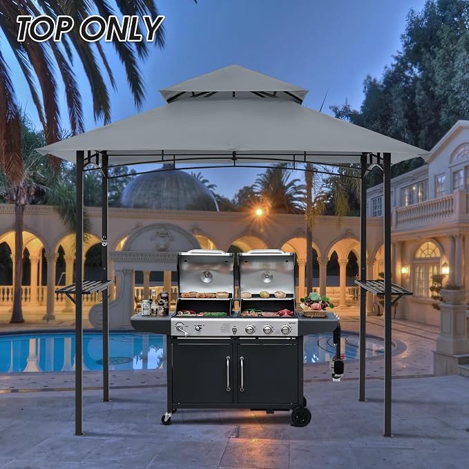 MASTERCANOPY Grill Gazebo Replacement Canopy Top - Image 7