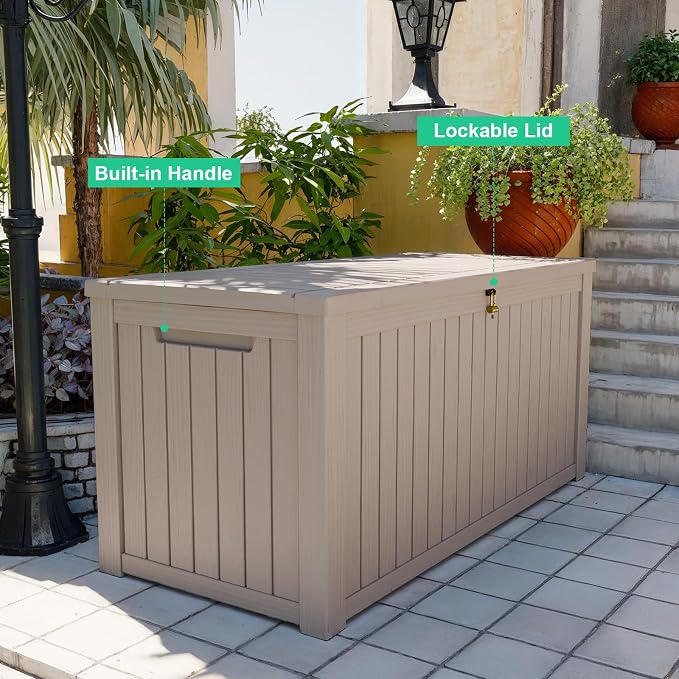 ROJIK Outdoor Storage Housing Deck Box - Image 5
