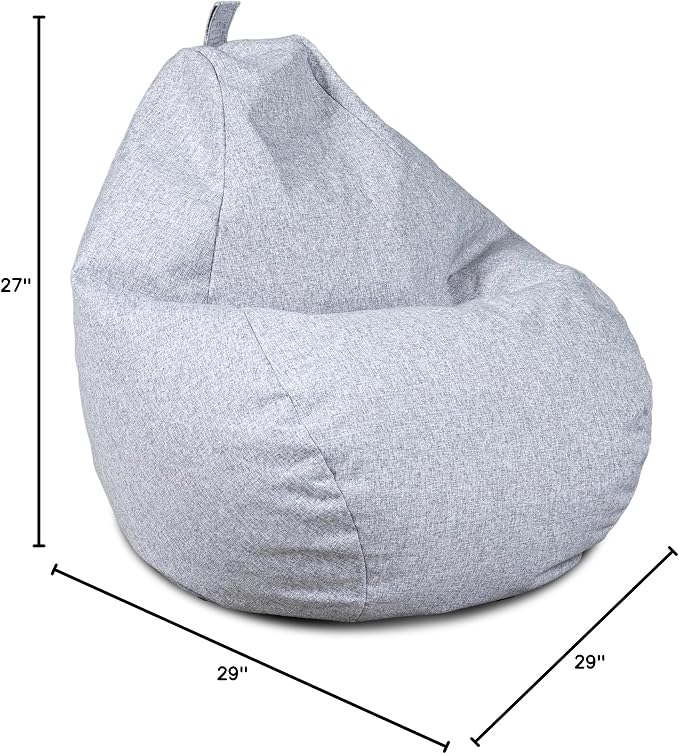 Big Joe Tuffet Weatherproof Bean Bag Chair, Ceramic Intertwist, Durable Weather - Image 3