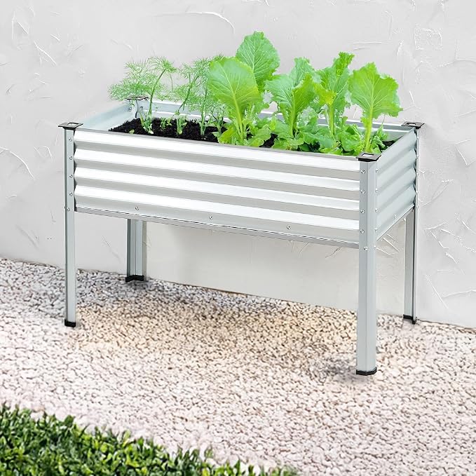 Best Choice Products 48x24x30in Galvanized Raised Garden Bed, Metal Elevated - Image 8