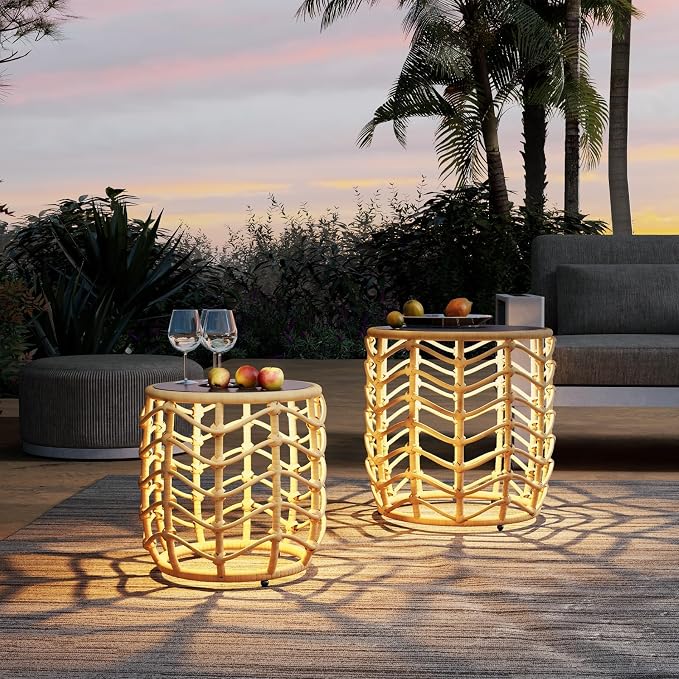 Solar Yard Boho Solar Nesting Tables - Image 3