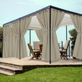 HolidayIdeas Grommet Outdoor Curtains by HolidayIdeas