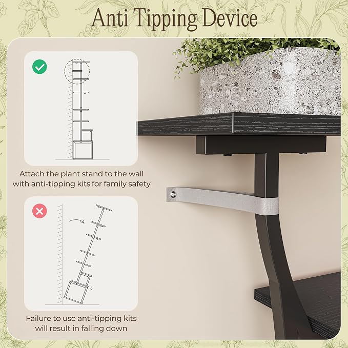 PRAISUN 51.3 Inch Plant Stand - Image 6