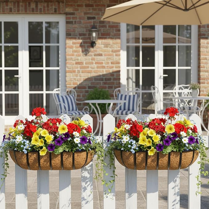 30 Inch Railing Planter Window Box Deck Balcony Rail Planter - Image 7