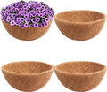 Y&M 4PCS 16" Round Coconut Fiber Liner Pre-Formed Replacement by YM