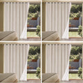 H.VERSAILTEX Linen Blackout Curtains Durable Thick Textured Linen Look 100% by HVERSAILTEX