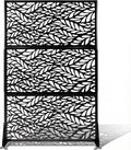 VINGLI Privacy Fence Panels, 72H’’ x 47W’’ Metal Privacy Screen Freestanding by VINGLI