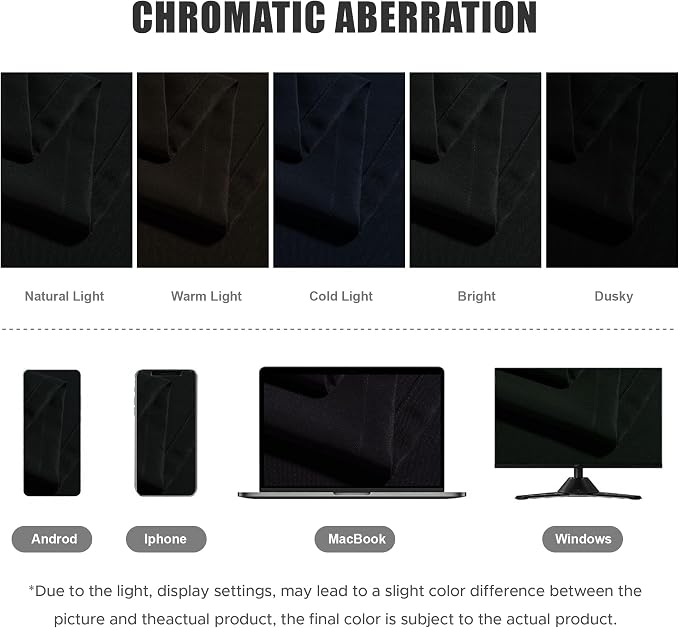 BONZER Outdoor Curtains for Patio Waterproof Thick Privacy Wide Grommet Light - Image 5